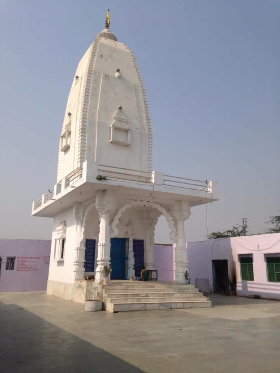 Shri Lalita Sakhi's temple in Uncha Gaon - Lalita Sakhi's Village