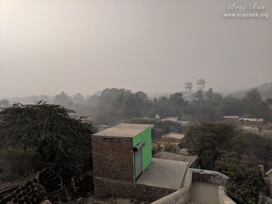 Village view of Lalita Sakhi in Uncha Gaon - Lalita Sakhi's Village
