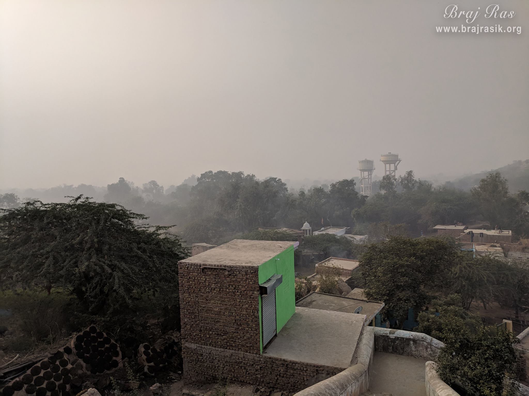 Village view of Lalita Sakhi in Uncha Gaon - Lalita Sakhi's Village