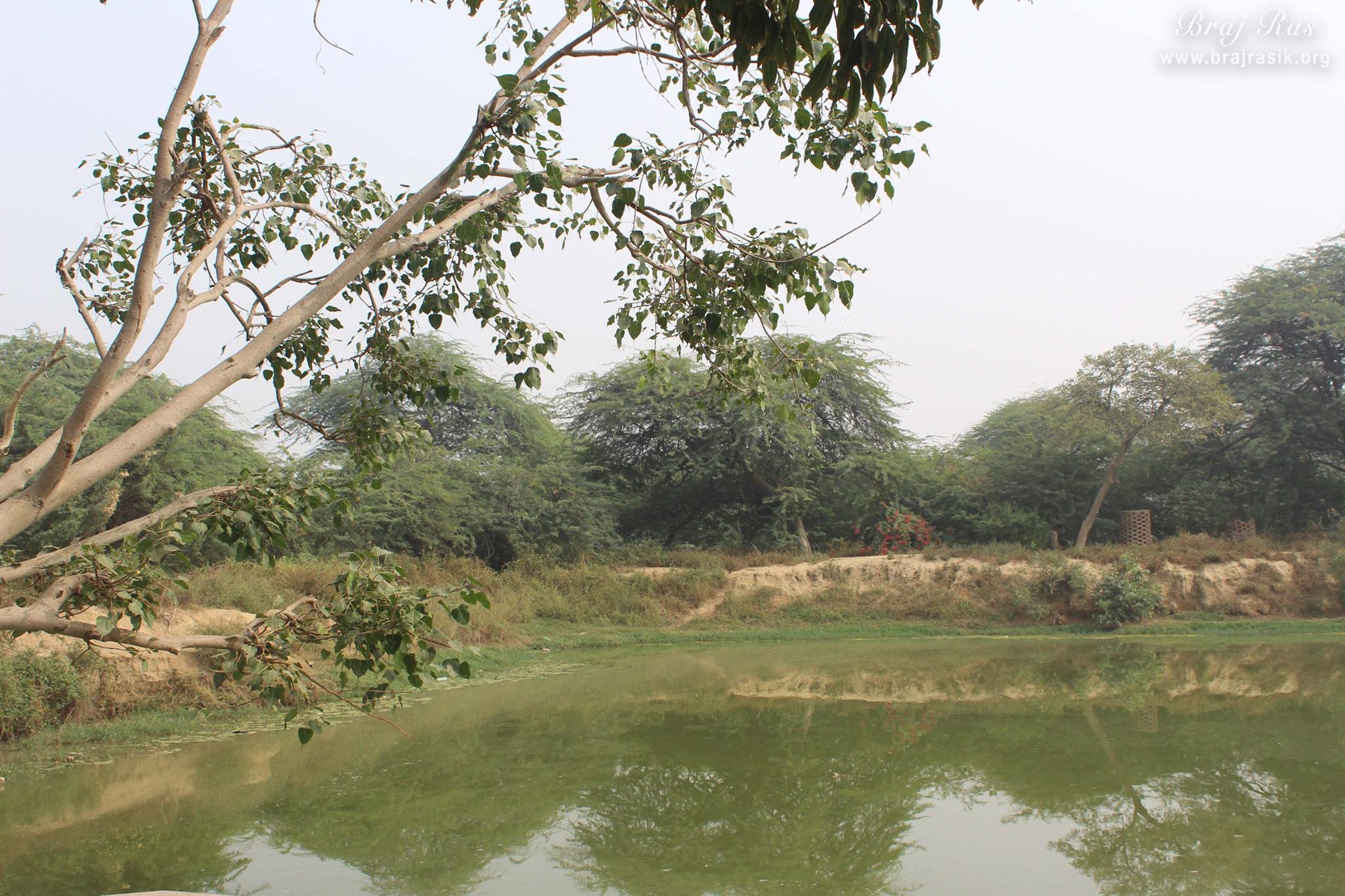 Nice view of Aaseshwar Sarovar at Aaseshwar Mahadev, Nandgaon