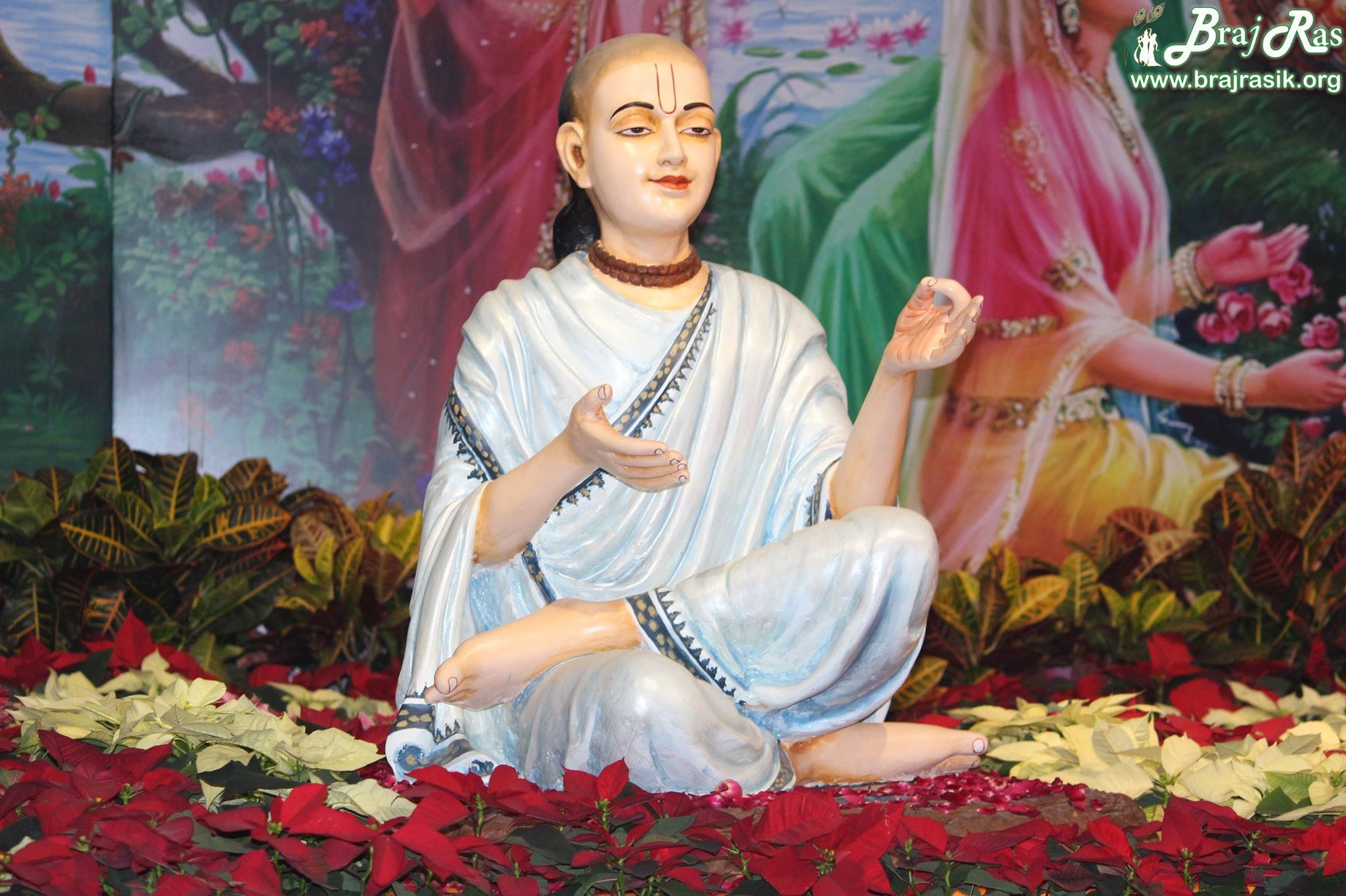 प्रेम मंदिर, वृंदावन में रसिक संत श्री जीव गोस्वामी