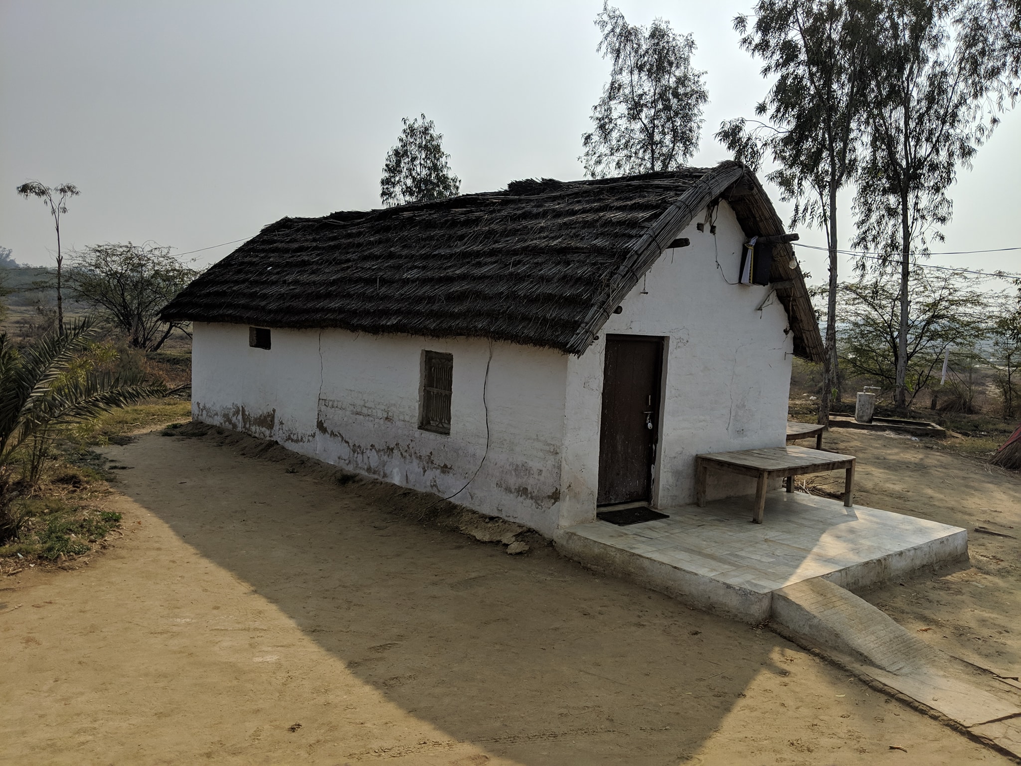 A small hut at Uddhav Kyari, Nandgaon