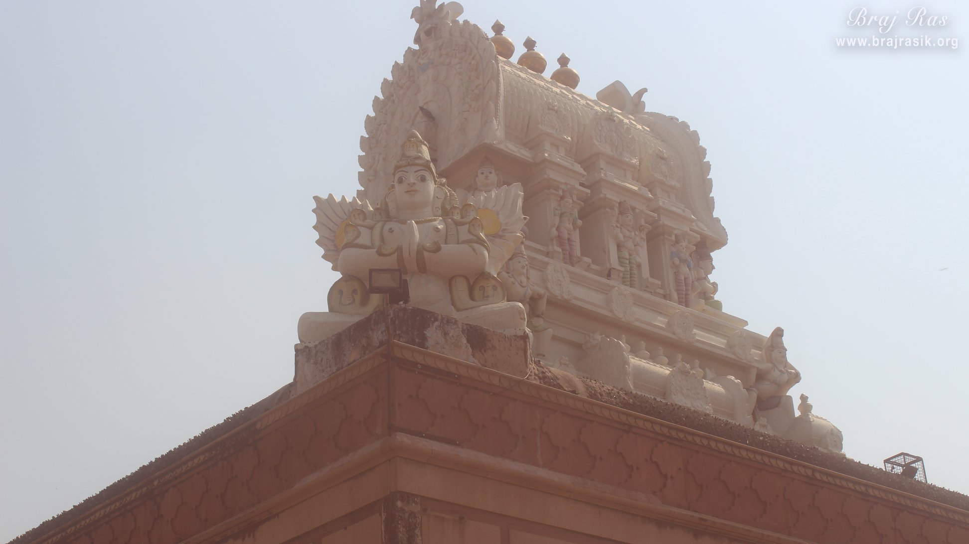 श्री रंगजी मंदिर, वृंदावन के अंदर श्री गरुड़जी 