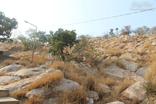 Another view of the hill at Shri Kedarnath, Braj.