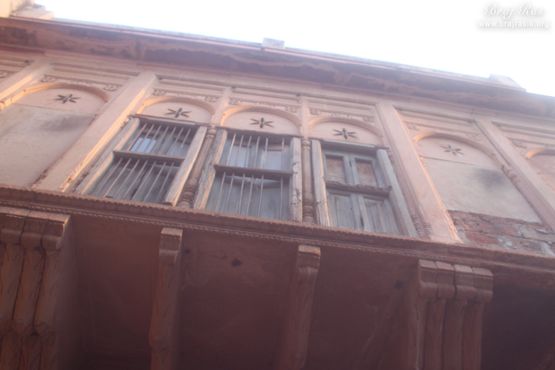 A view of Kuti at Mirabai Temple, Vrindavan