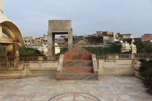 View of Raas Sthali inside Sewa Kunj, Vrindavan