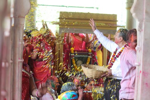 Holi Moments at Sewa Kunj, Vrindavan