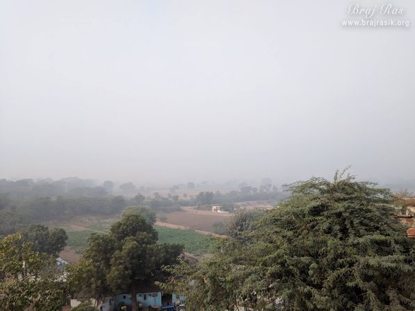 View of greenery and farm at Uncha Gaon - Lalita Sakhi's Village