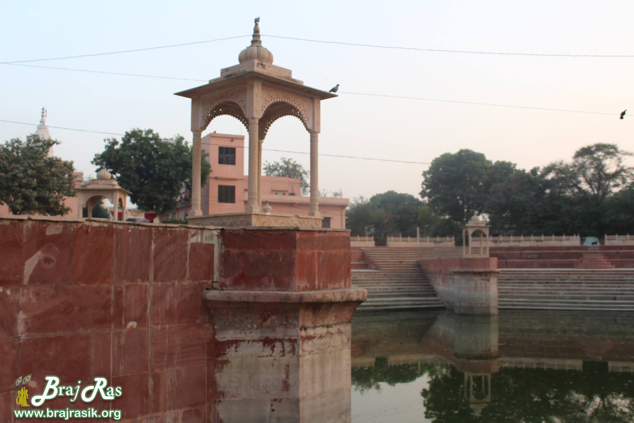 The small kuti around Prem Sarovar - Barsana