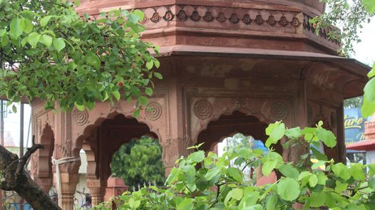 A kuti in Kaliya Deh or Kaliya Ghat, Vrindavan