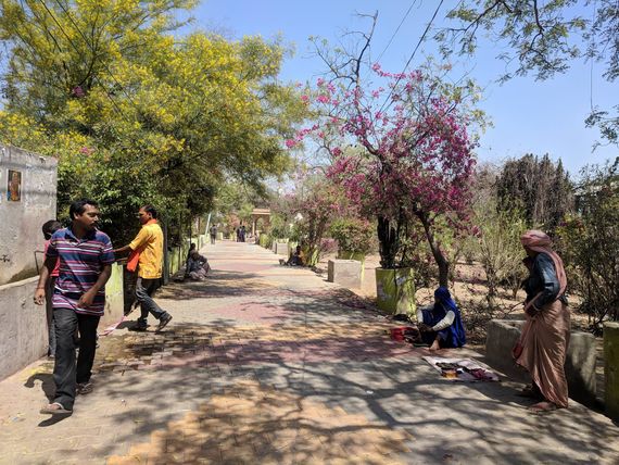 Way to Shri Radharani Temple, Barsana