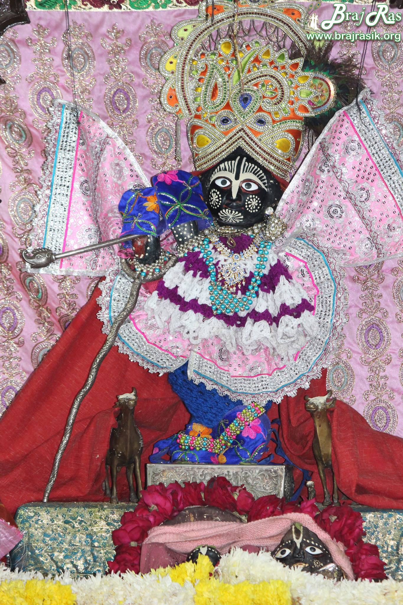 Darshan of Shri Gopinath Ji at Shri Radha Gopinath Ji Temple, Vrindavan