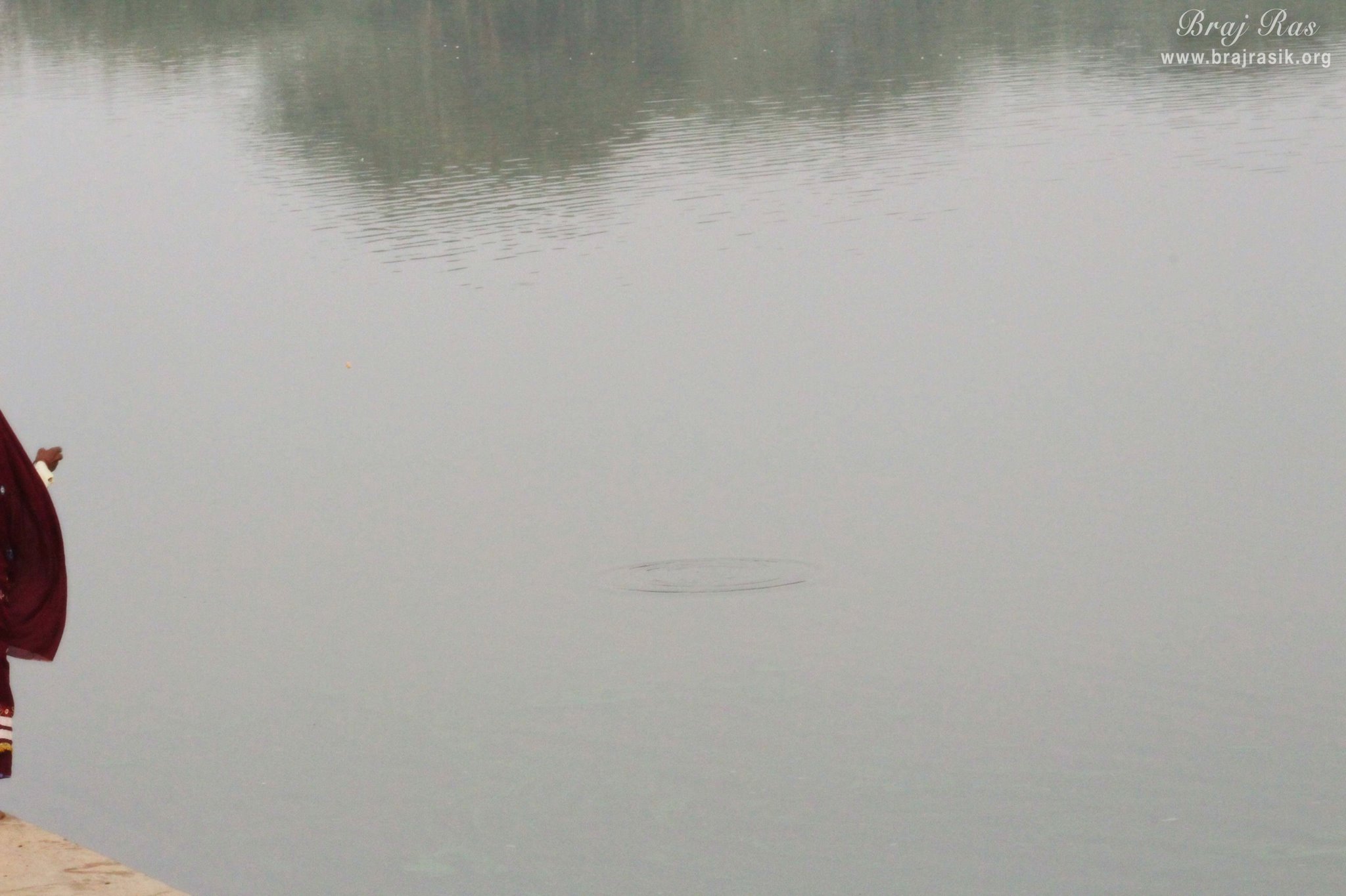 A view of water of Deha Kunda, Braj