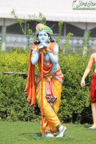 Lord Krishn standing posture at Prem Mandir, Vrindavan