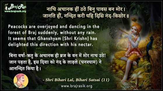 Nachi Achanak Hin Uthey - Shrimahakavi Shri Bihari Lal, Bihari Satsai (11)