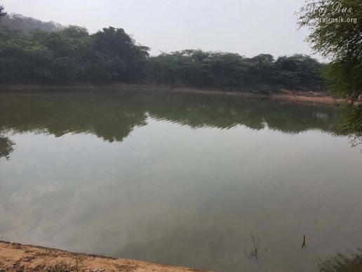 A close view of Panihari Kund.