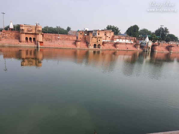 Sideview of Vimala Kund, Kamyavana.