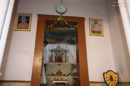 Full Darshan View of Shri Radha Madhav at Shri Vilvamangal Thakur's Samadhi located at Gopinath Bazar, near Gopinath temple, Vrindavan.