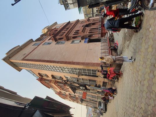 Outerview of Shri Radha Sneh Bihari temple, Vrindavan