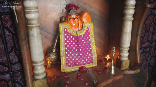 Darshan of Lord Hanuman at Potra Kund, Mathura