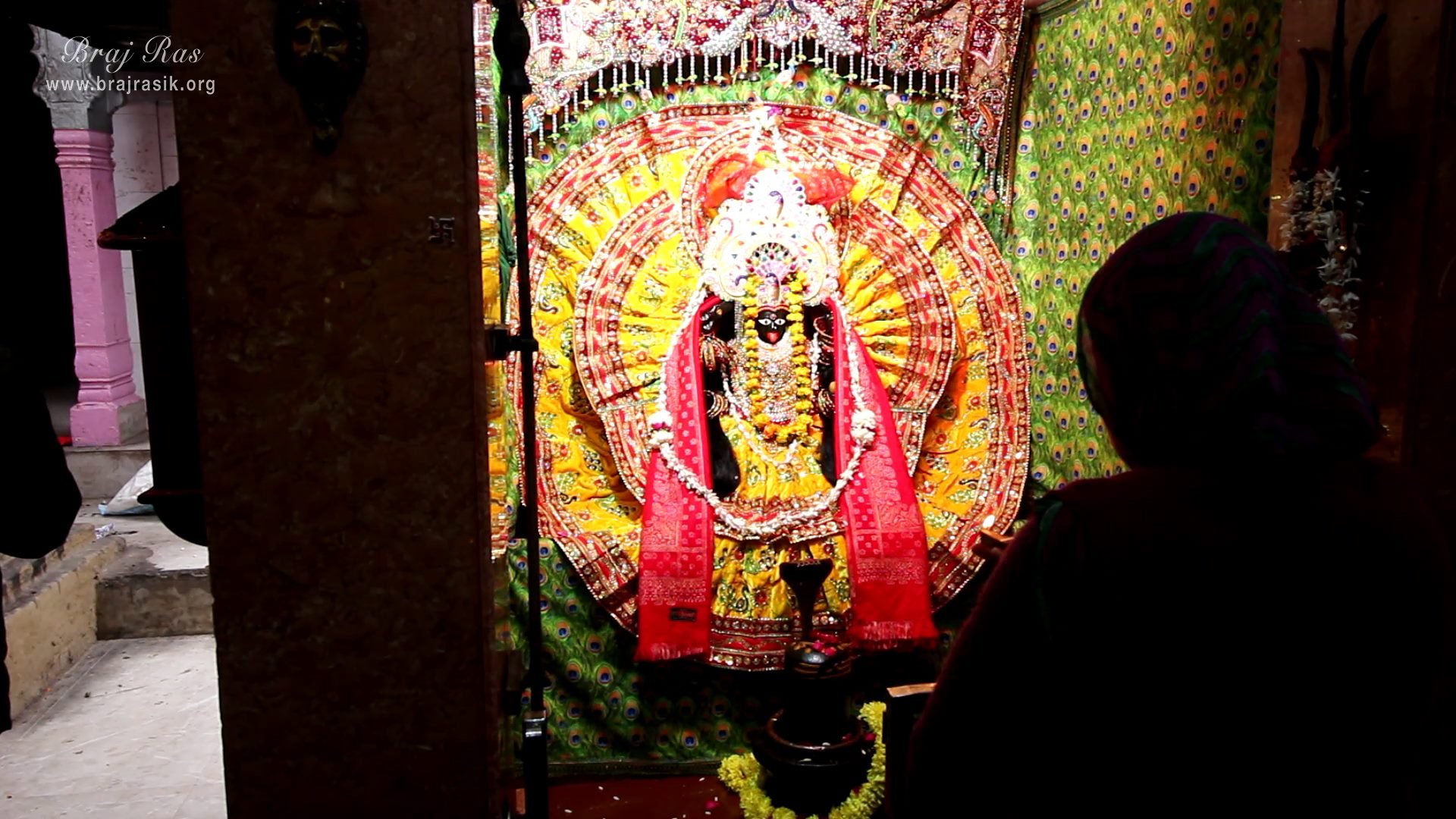 Darshan of Goddess Kali at Sri Rangeshwar Mahadev Temple, Mathura