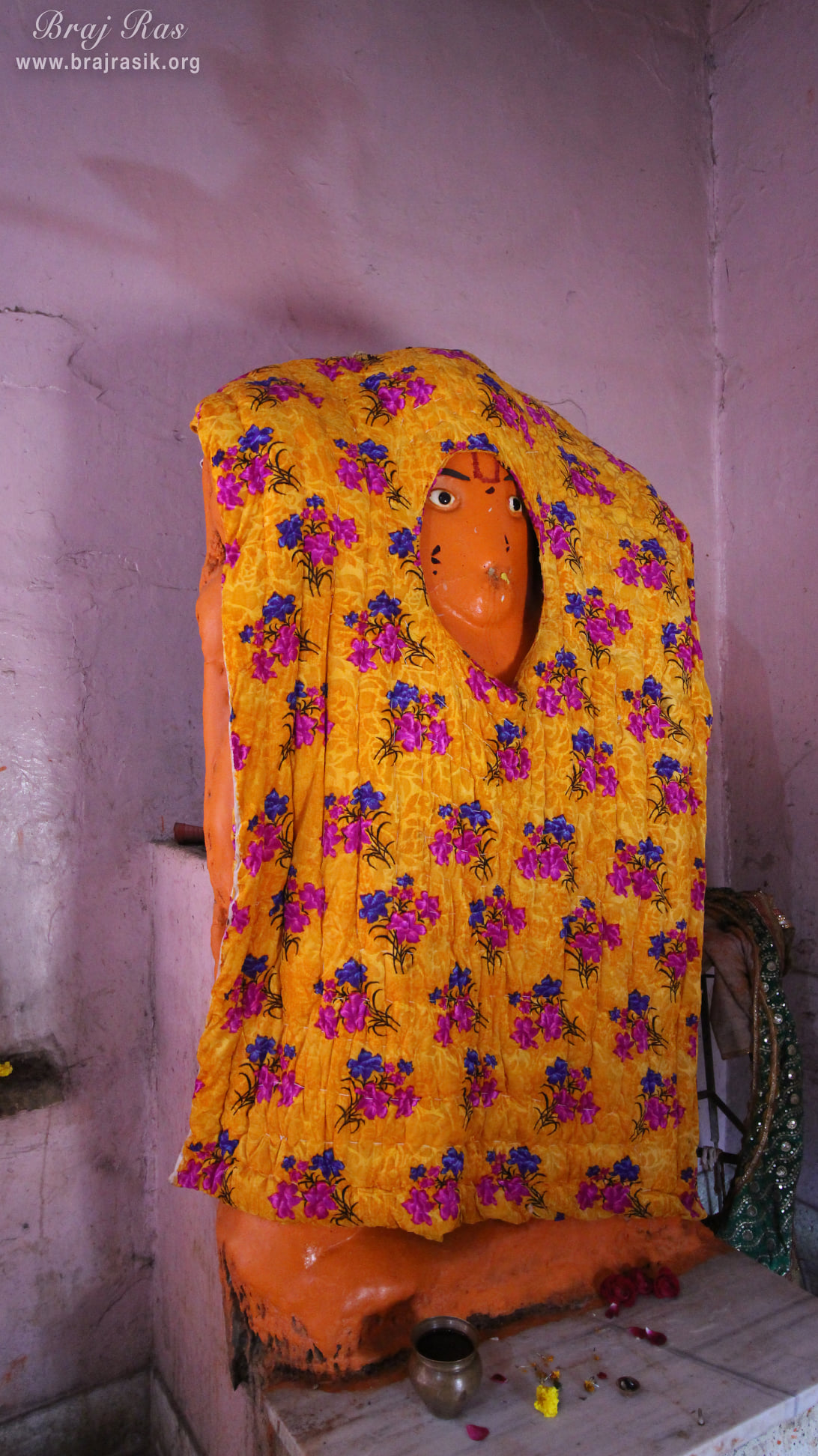 Darshan of Lord Hanuman at Shri Dirgh Vishnu Temple, Mathura