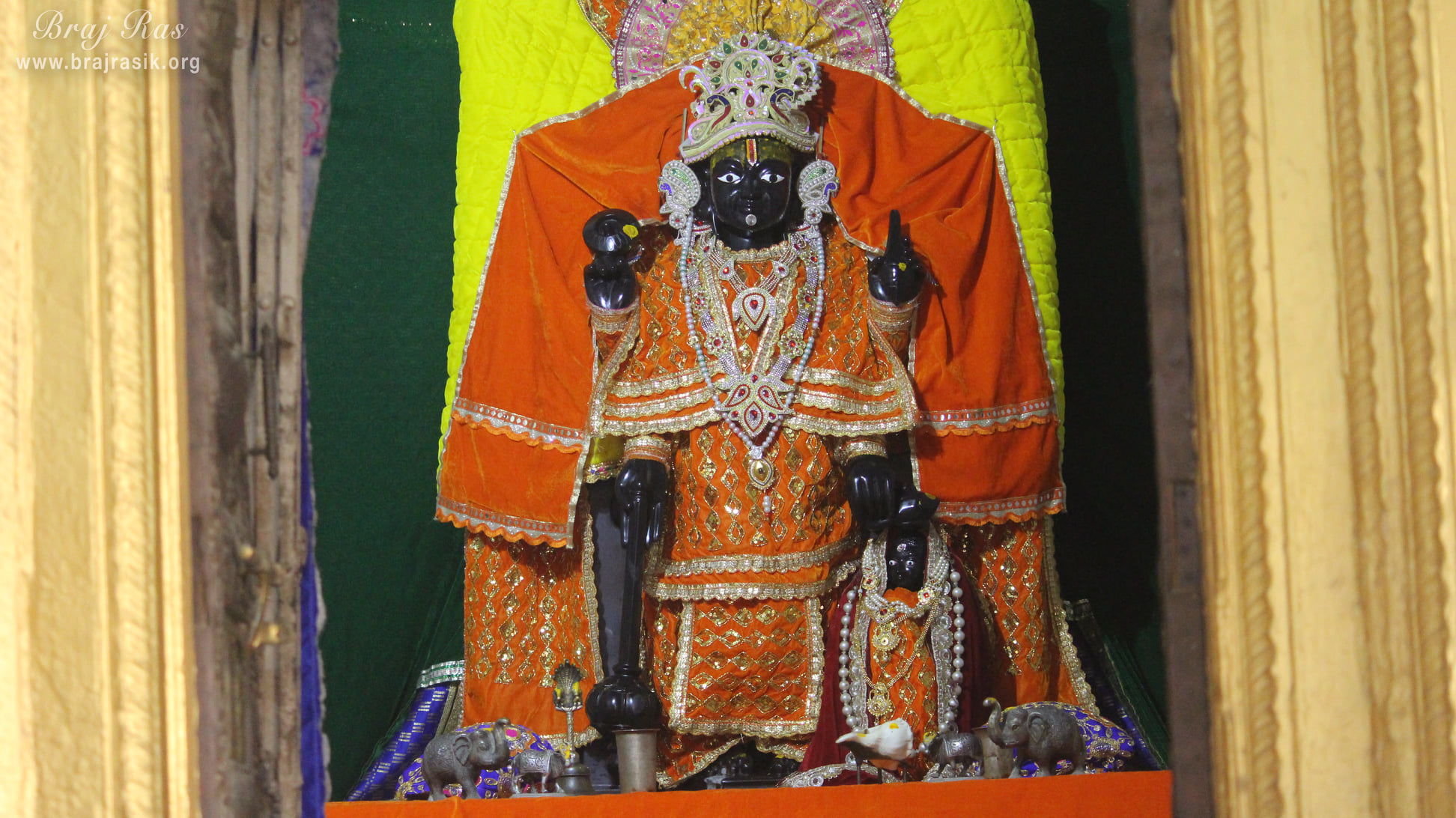 Darshan of Lord at Shri Dirgh Vishnu Temple, Mathura