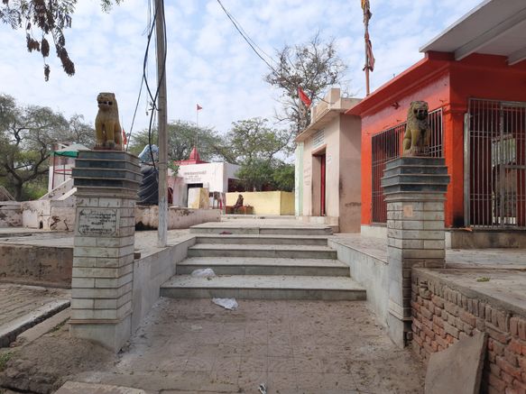 Entrance of Kankali ­Devi Temple, Mathura
