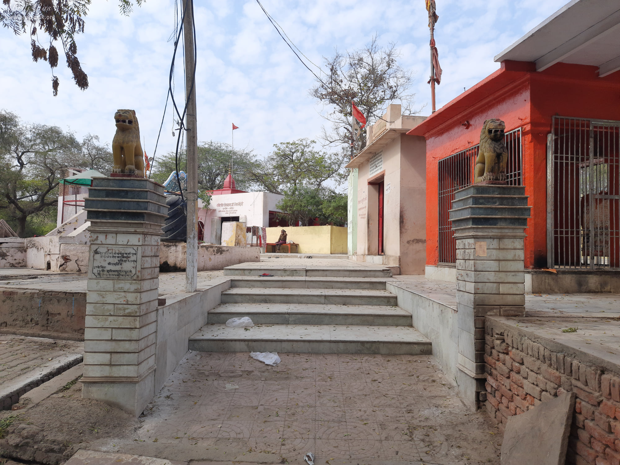 Entrance of Kankali ­Devi Temple, Mathura