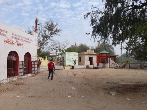 An outside view of Kankali ­Devi Temple, Mathura