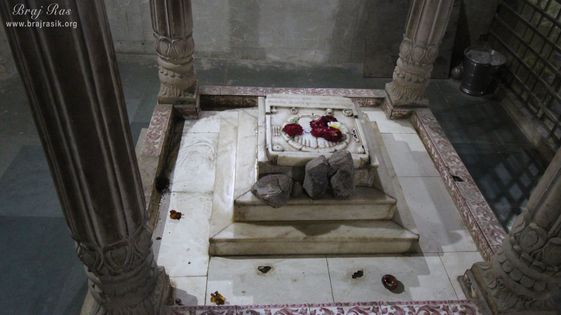 Close darshan of Samadhi of Shri Malook Das Ji Maharaj at Sri Malook Peeth, Vrindavan