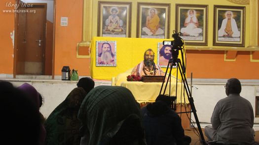 Live Katha by Shri Rajendradas Ji Maharaj at Sri Malook Peeth, Vrindavan