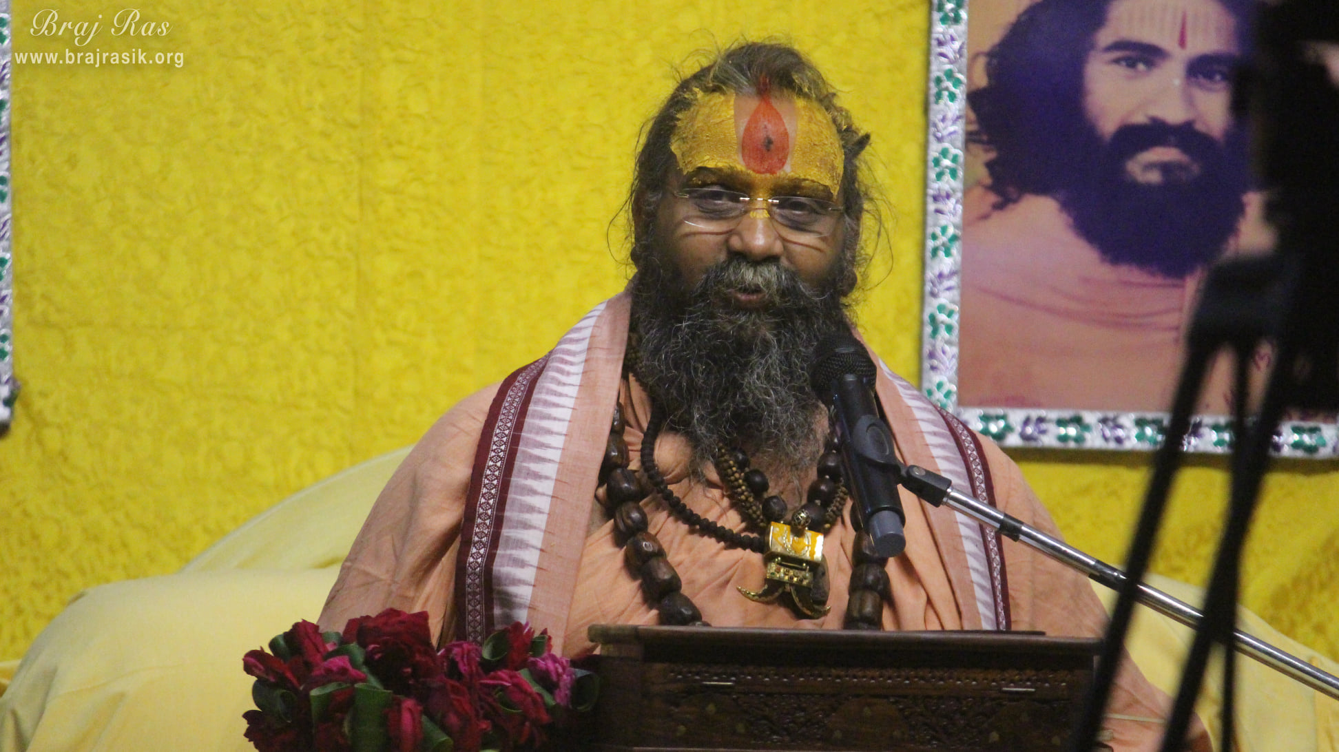 Darshan of Shri Rajendradas Ji Maharaj at Sri Malook Peeth, Vrindavan