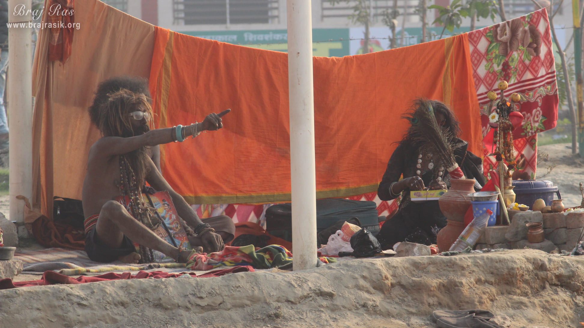 Darshan of Devotees at Vrindavan Kumbh 2021