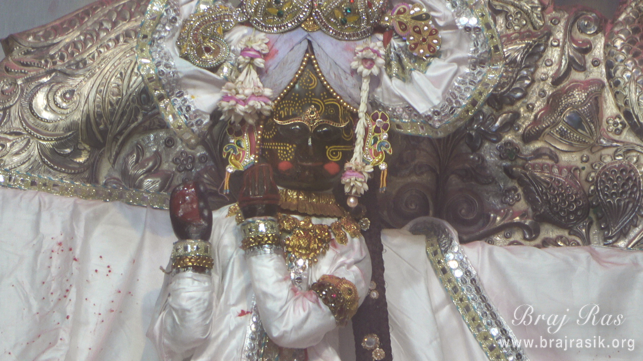Holi Darshan of Shri Radha Vallabh Lal.
