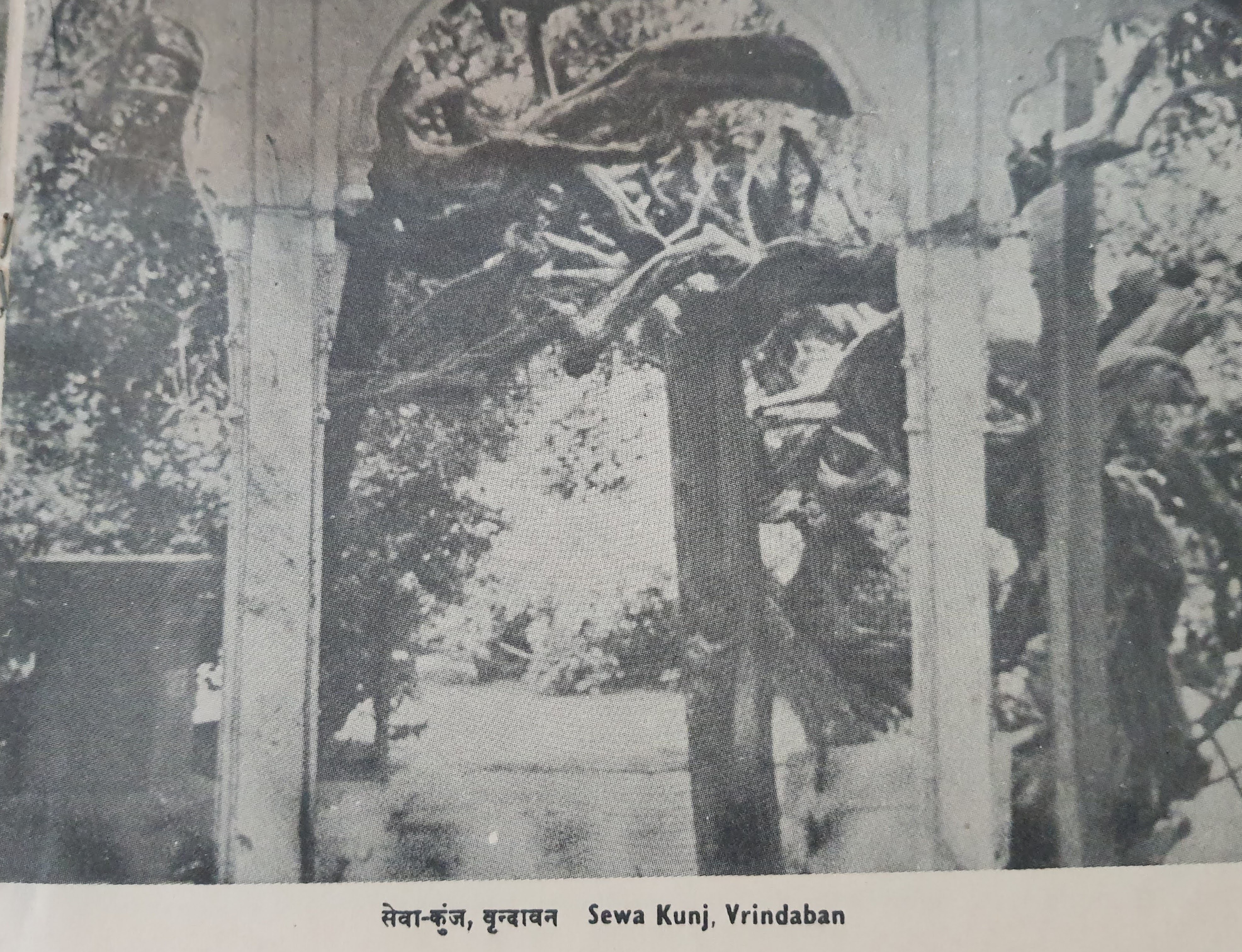 Old Photo of Sewa Kunj Vrindavan.