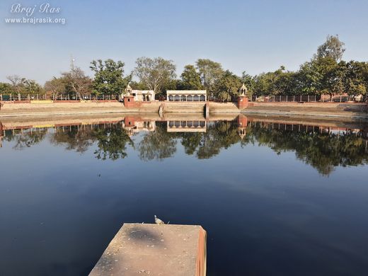 A silent view of Chandra Sarovar at Surdas Kuti, Chandra Sarovar, Parasauli