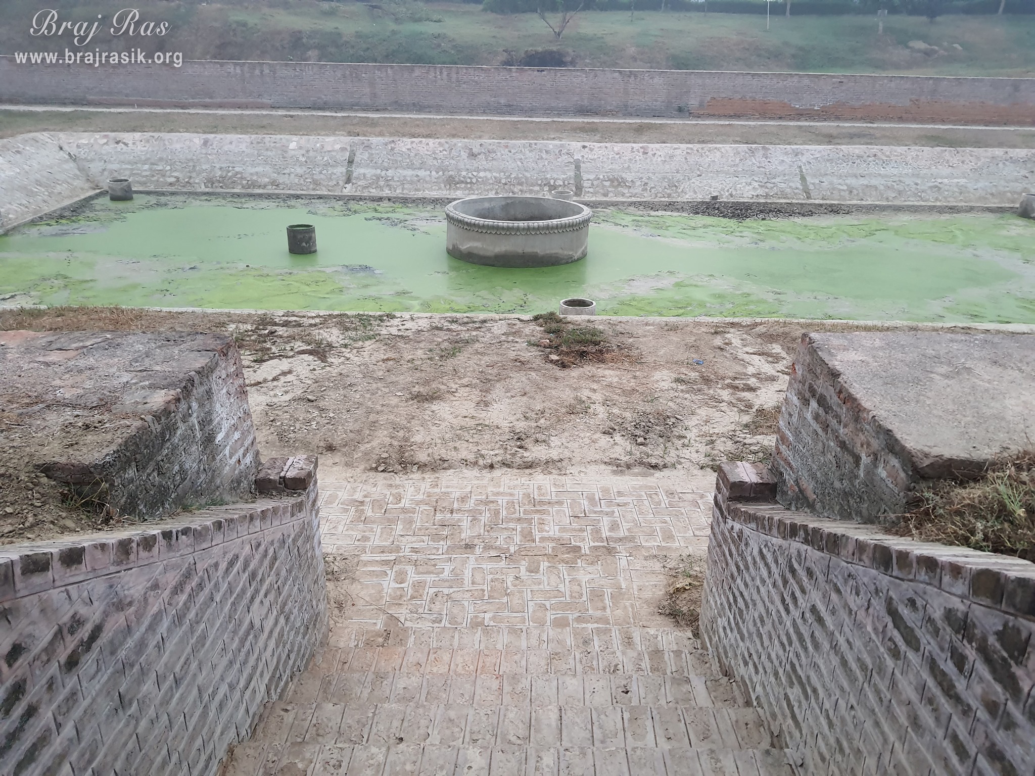 A nice picture of Ramtal Kund at Ramtal, Vrindavan