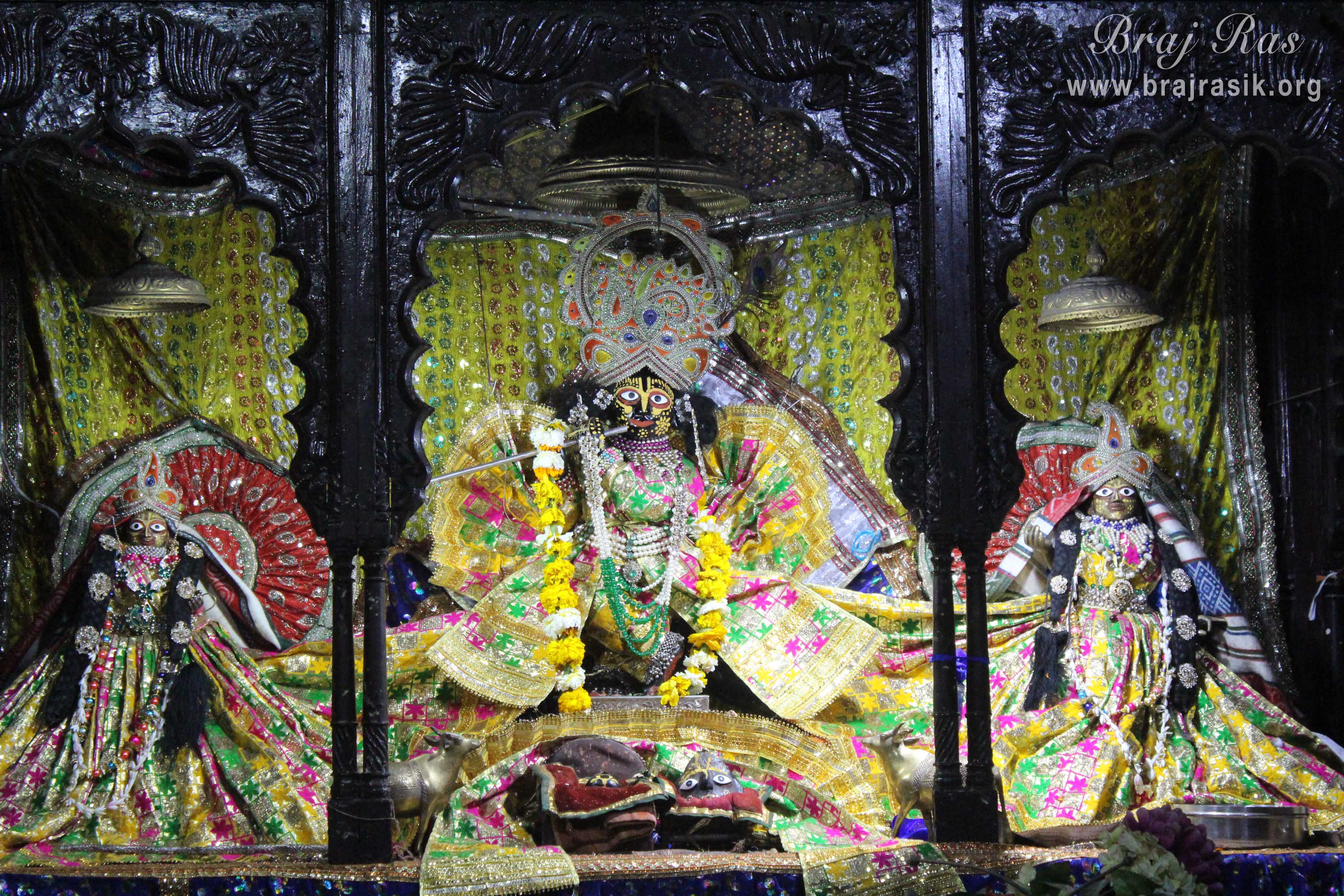 Darshan of Shri Radha Gopinath, Vrindavan