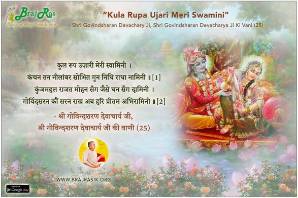 Kula Rupa Ujari Meri Swamini -  Shri Govindsharan Devacharya Ji Ki Vani (25)