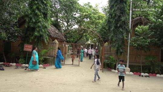Entrance of Ramanreti, Gokul - Braj.