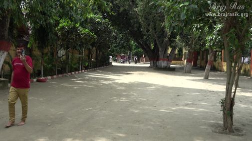 The beautiful path of Ramanreti, Gokul - Braj.