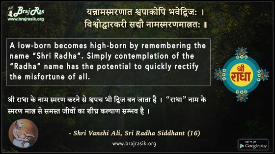 Yannamsamarnat Shvpakopi Bhavedvij - Shri Vanshi Ali, Sri Radha Siddhant (19)