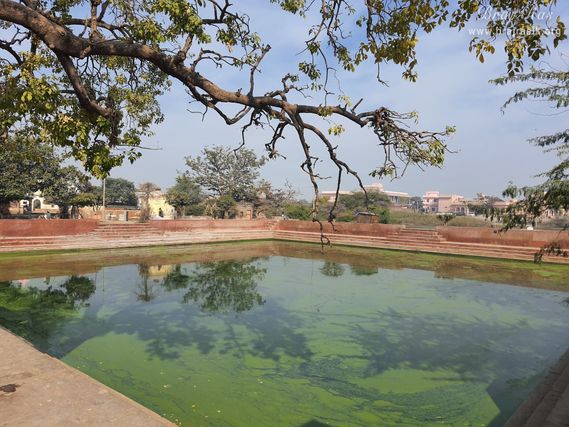 View of Naval Kund at Punchari, Govardhan 