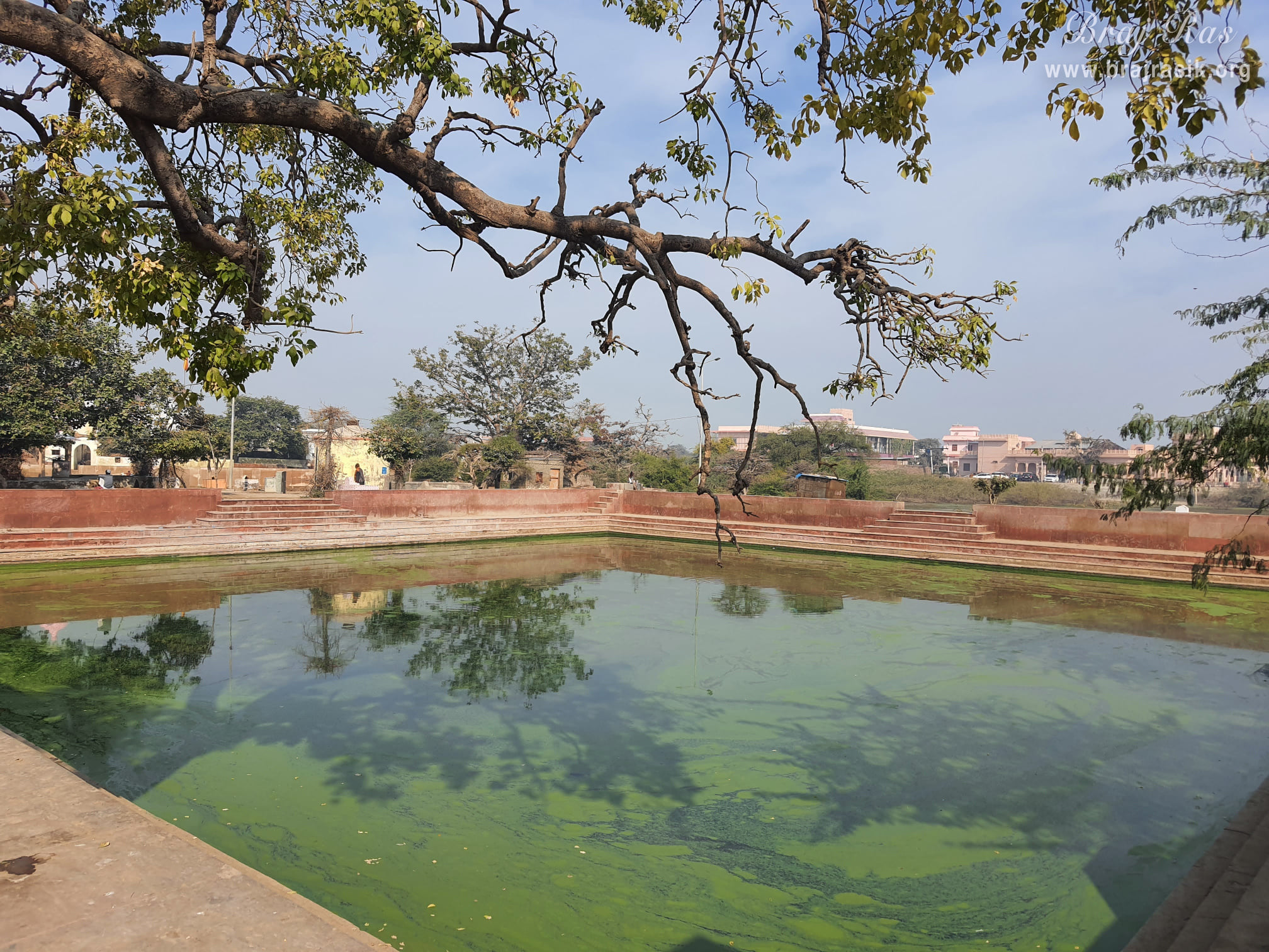 View of Naval Kund at Punchari, Govardhan 