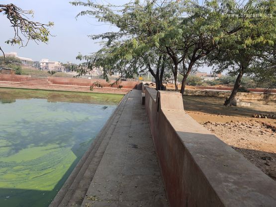 Beautiful view of Naval Kund at Punchari, Govardhan 