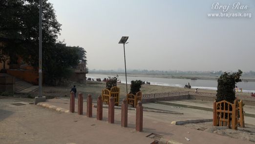 A nice view of Shri Govind Ghat in Gokul.