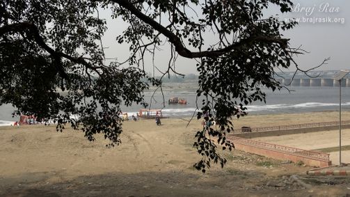 Banks of Yamuna at Shri Thakurani Ghat and Shri Govind Ghat in Gokul.