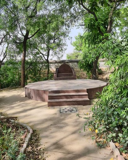 Raas Leela Sthali at Radha Bagh, Barsana