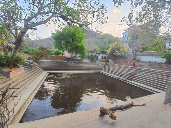 Glimpses of Radha Sarovar, Barsana